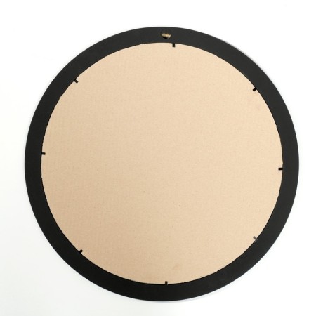 Wall mirror, in the frame, black, d = 42cm-2