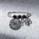 Brooch - Pin "for good luck", length 3.5 cm