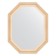 Mirror in the baguette frame, old gypsum 82 mm, 75x95 cm