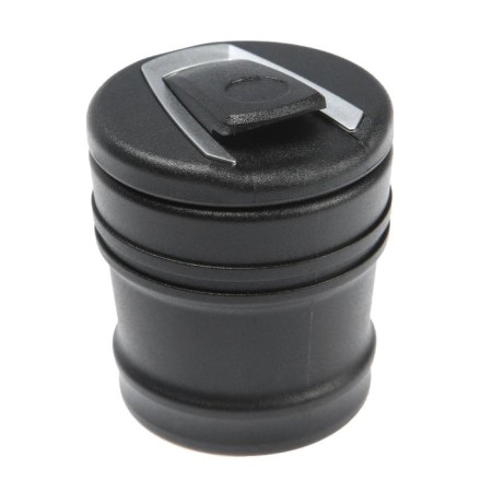 A glass under a trifle with backlight in a cup holder, mini