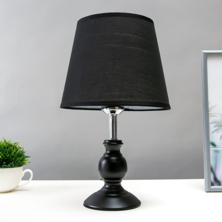 Table lamp 58086/1 1x40W E27 Black 27x27x40 cm Risalux