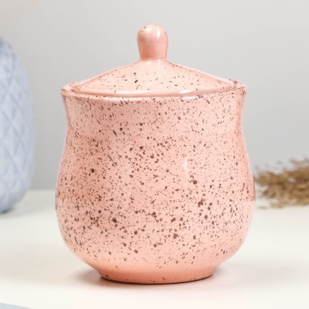 Sugar "Sonata" 0.45l / 10.5x13cm, flamingos