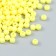 Plastic beads "Light yellow" glossy set 25 grams d = 0.6 cm