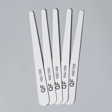 Steep saw, set 20 pcs, wooden base, abrasiveness 100/100, 18 cm, color gray color-5