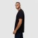 T -shirt male, black color/print mix, size m
