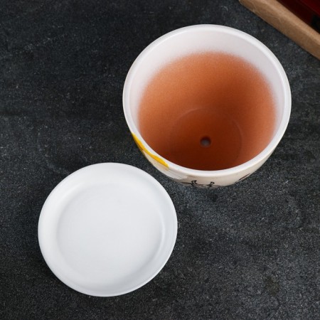 Flower “Layer” pot of 1.65 l, white-2