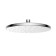 Shower watering can Lemark LM8130C, upper, round, diameter 256 mm, 1 function, chrome