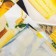 Apron "Ethel: Yellow" 70x60 cm, 100% cotton, sarzha 190 g/m²