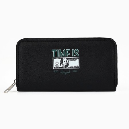 Kozhzam wallet "Time is money" 19*10 cm-2