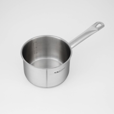 Bucket "General catering", 1.8 l, d = 16 cm, h = 9 cm, metal cover, metal handle, with a heat distribution layer-3