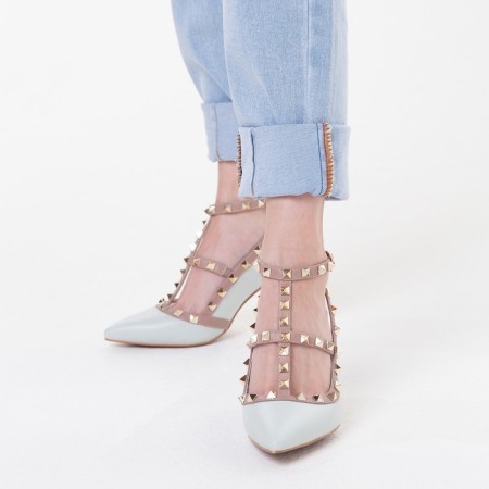 Women's shoes, menthol color, size 35-5