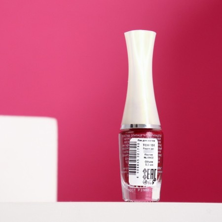 Nail polish jeanmishel tone 151 bright pearl, 5.5 ml-1