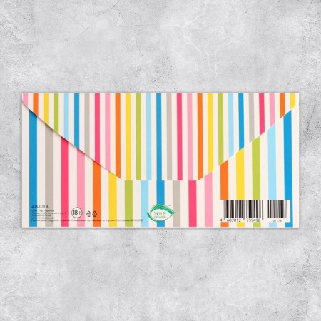 Happibuzdey money envelope 16.8x8.3 cm-1