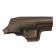 Forman belt holster, under A101, leather, mix of flowers