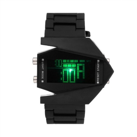 Electronic watch watches with silicone strap-4