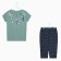 Female set (tunic, breeches), green color, size 52