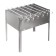 Boyscout barbecue, 350x250x350 mm, prefabricated + 6 skewers, in thermal grip