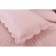 A set with a blanket "Barbara", size 230x250 cm, 50x70 cm - 2 pcs, color of the powder