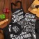 Kitchen set (3 items) “100% man”, apron 70x60 cm, tack 20x20 cm, towel35x60cm