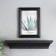 Photo frame plastic 10x15 cm with a shelf "Olivia" black 26x15 cm