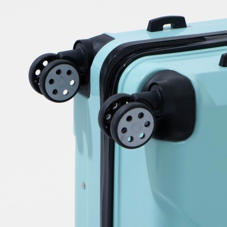 Big suitcase 28 ", code castle, turquoise color-5