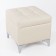 Josephine-2, 460x460x450 banquet, beige leatherette
