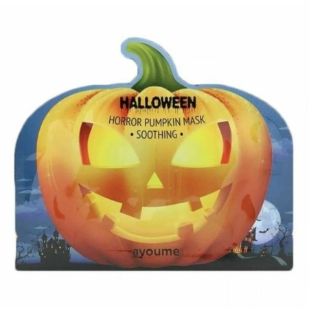 Ayoume Halloween Horror Pumpkin Mask mask, soothing, with pumpkin extract