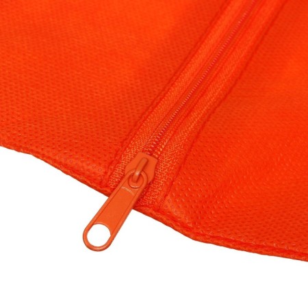 Conference folder with A4 handle, 350 x 270 x 10 mm, textile (spanbond), orange color, calligrata-5