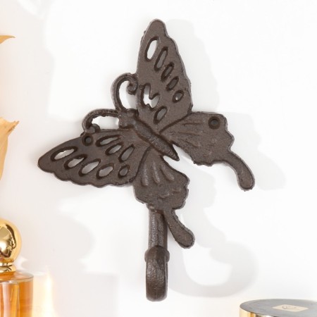 Decorative metal hook "Butterfly" 16.5x13x4 cm