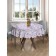 The tablecloth "Summer butterflies", Round, Saten, D = 150 cm