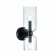 Sconces st. SL1180.401.02. Treviso. 2x40 watts, E14, 12x36 cm, black color