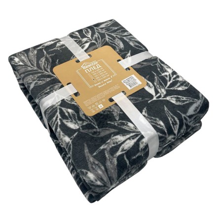 Belezza Mira 200x220cm blanket, dark gray, microfiber 200g/m, PE 100%-2