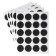 The stickers are waterproof, a set of sheets 5 pcs., Cretaceous marker, diameter 1 stickers - 38 mm