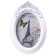 Photo frame plastic 13x18 cm "veil" white 17x24.5 cm