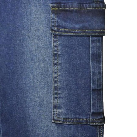 Jeans for boys, height 164 cm, blue color-4