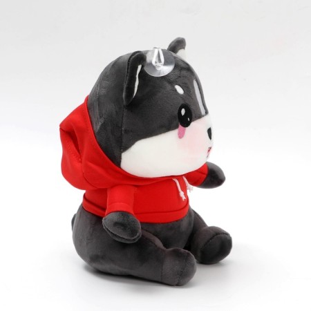 Soft toy "Husky in a sweatshirt", Mix colors-1