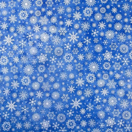 Glossy packaging paper "Snow Waltz", 50 x 70 cm, New Year-2