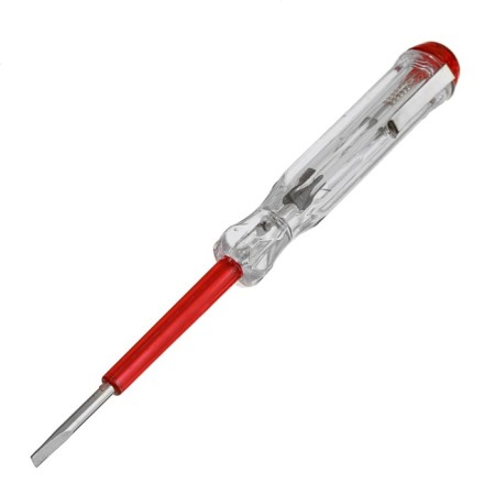 Scrap screwdriver indicator, plastic handle, 135 mm