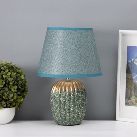 Table lamp "Nick" 1he14 40w is green 22x22x32cm-2