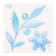 Decor on the wall "Cold Beauty", 5 cards in the kit