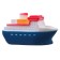 Rubber toy for the bath "Sea Transport", 7.5 cm, types of mix, crush me