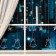 Garland "fringe" 2.4 × 0.9 m with nozzles "bells", IP20, transparent thread, 138 LED, glow white, 8 modes, 220 V