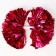 Pompom, fuchsia color