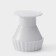 Press for the formation of tartletlets ribbed, 6.8 × 7 cm, white color