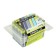 Battery alkalin Ergolux, AAA, LR03-24BOX (LR03 BP-24), 1.5V, set 24 pcs.