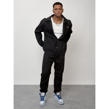 Sports suit men's, size 56, black color-11