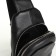 Lightning bag bag, Fidelio Largo, genuine leather, black color