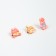 A set of plastic badges "Tusi is always bright", 3 pcs, 2.2 x 2 cm