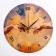 Watch wall "frescoes", discrete move, d-23.5 cm