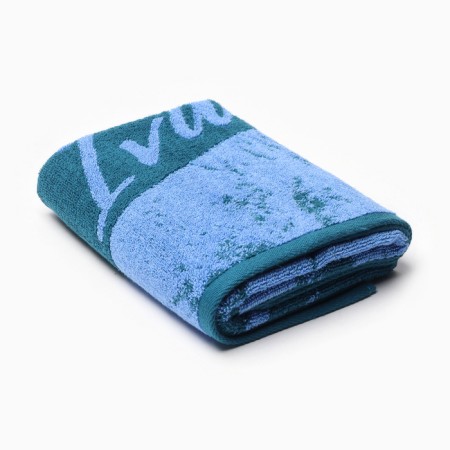 Tmachry Ethel towel "Ivan" Blue, 50x90cm, 100% cotton, 420g/m2-2